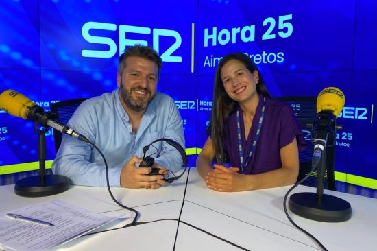 Entrevista en Hora 25 con Aimar Bretos