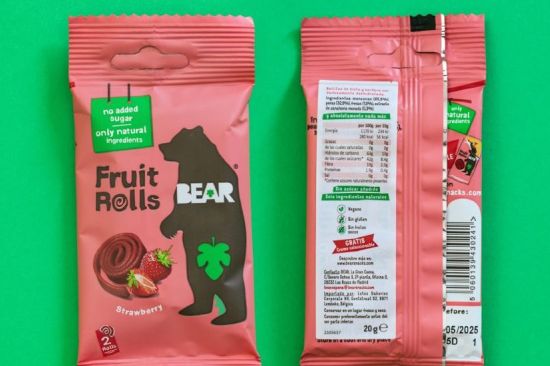 Bajo la lupa: Fruit Rolls Bear