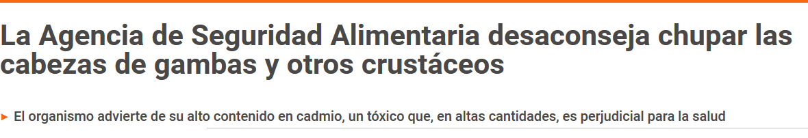 cambio gambas